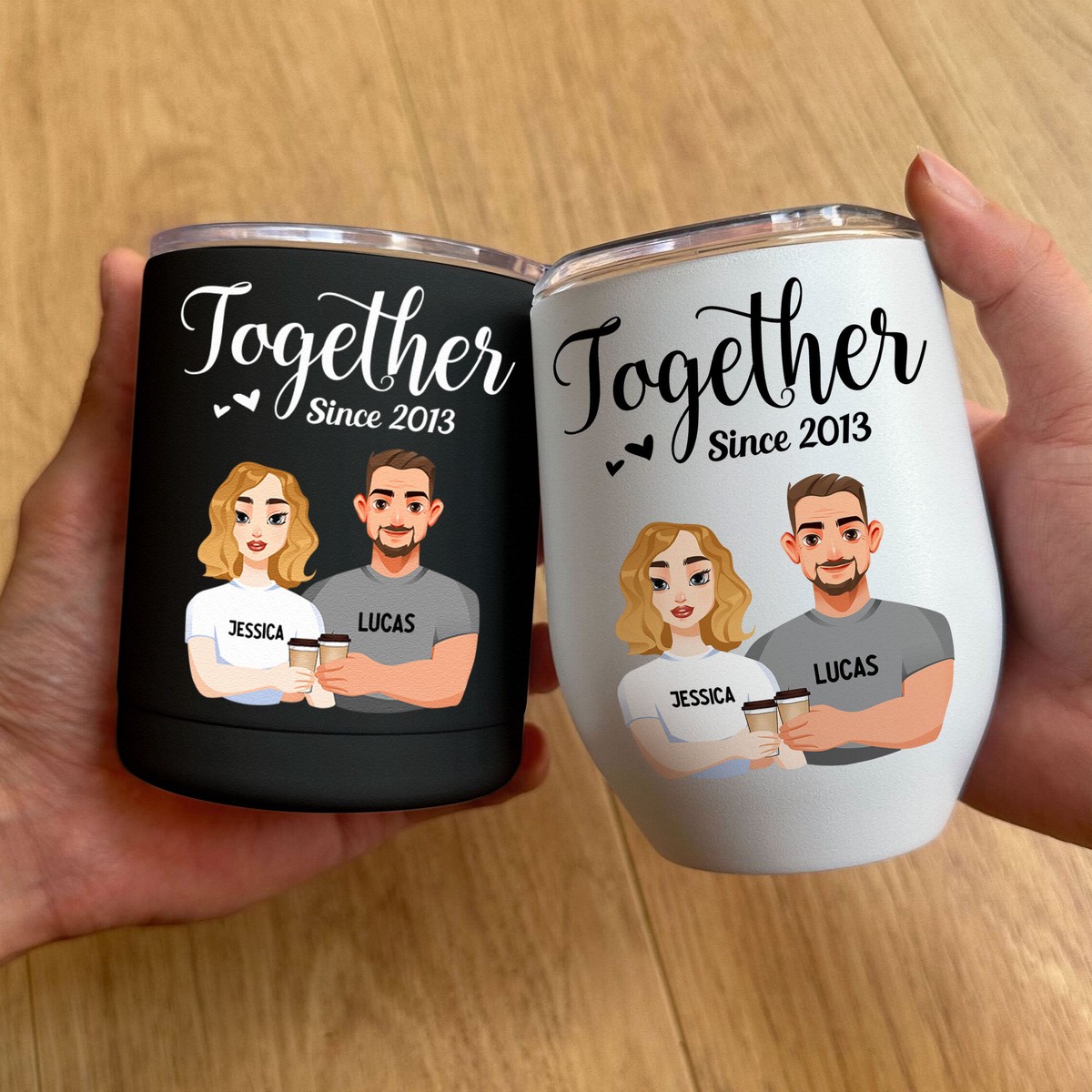 together-since-personalized-couple-tumblers