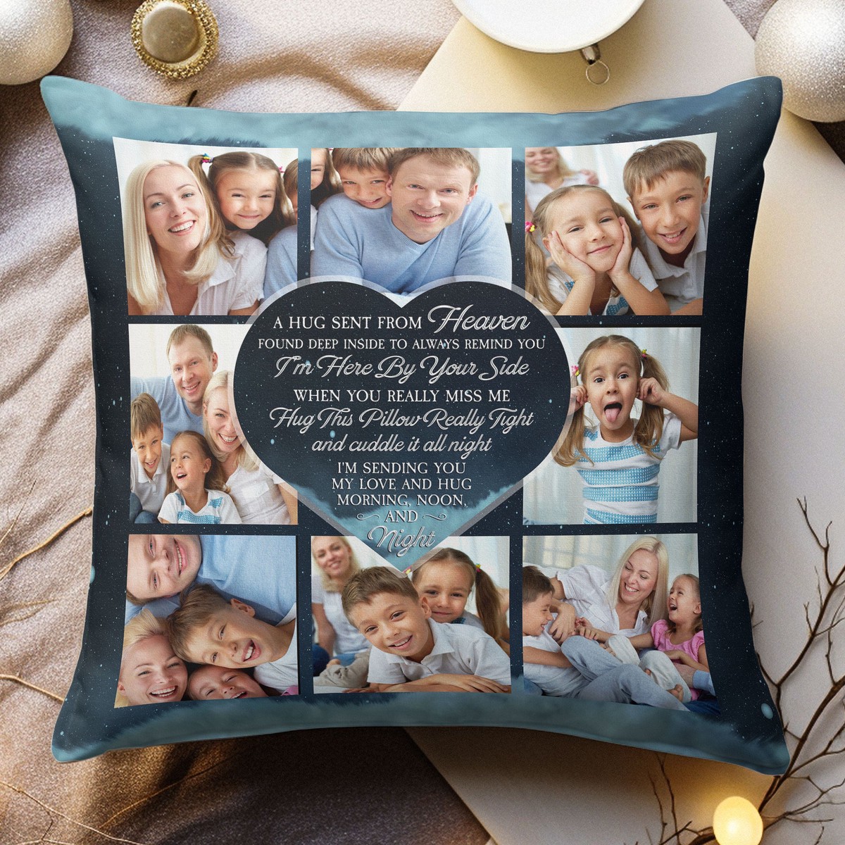 a-hug-sent-from-heaven-personalized-photo-pillow-insert-included