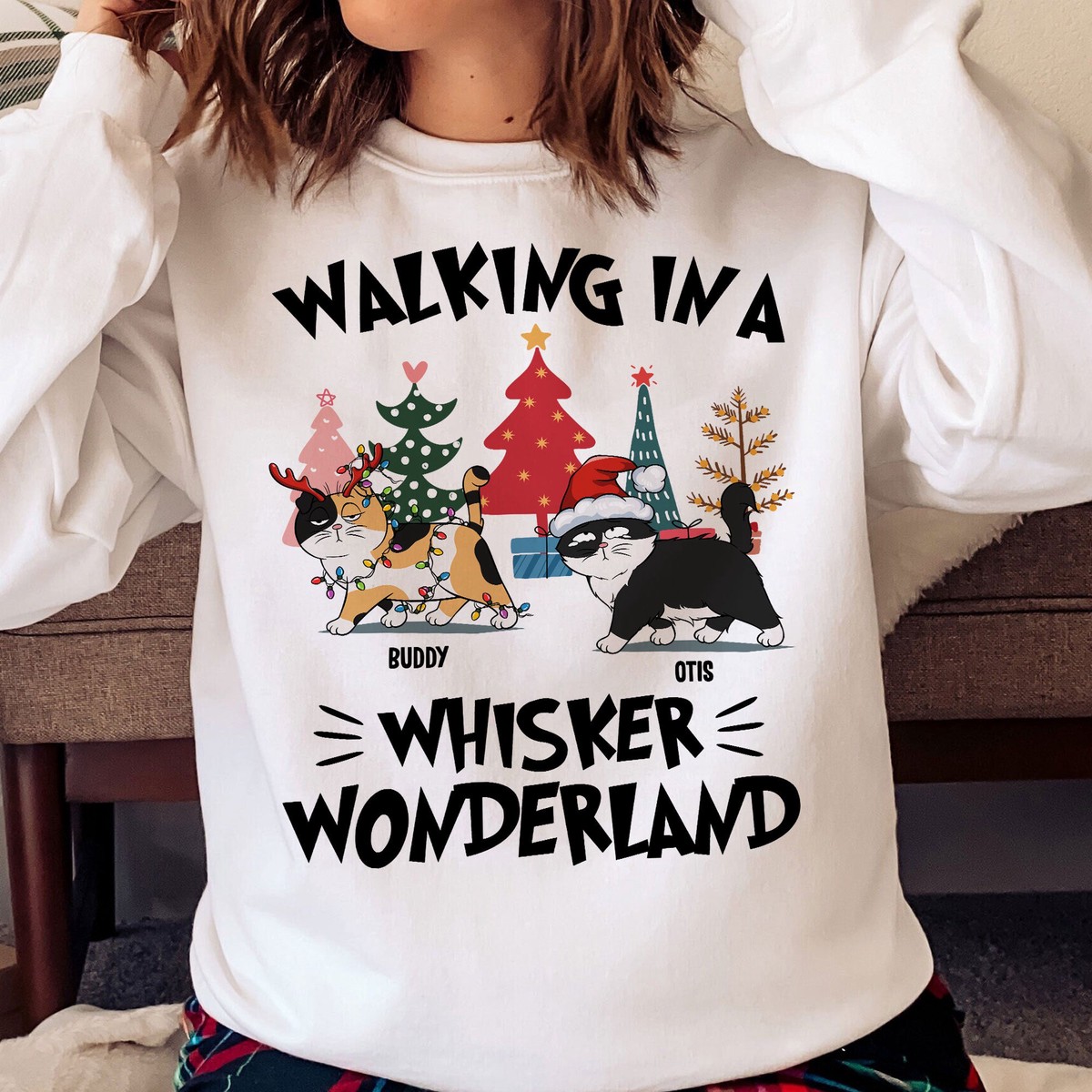 walking-in-a-whisker-wonderland-personalized-shirt
