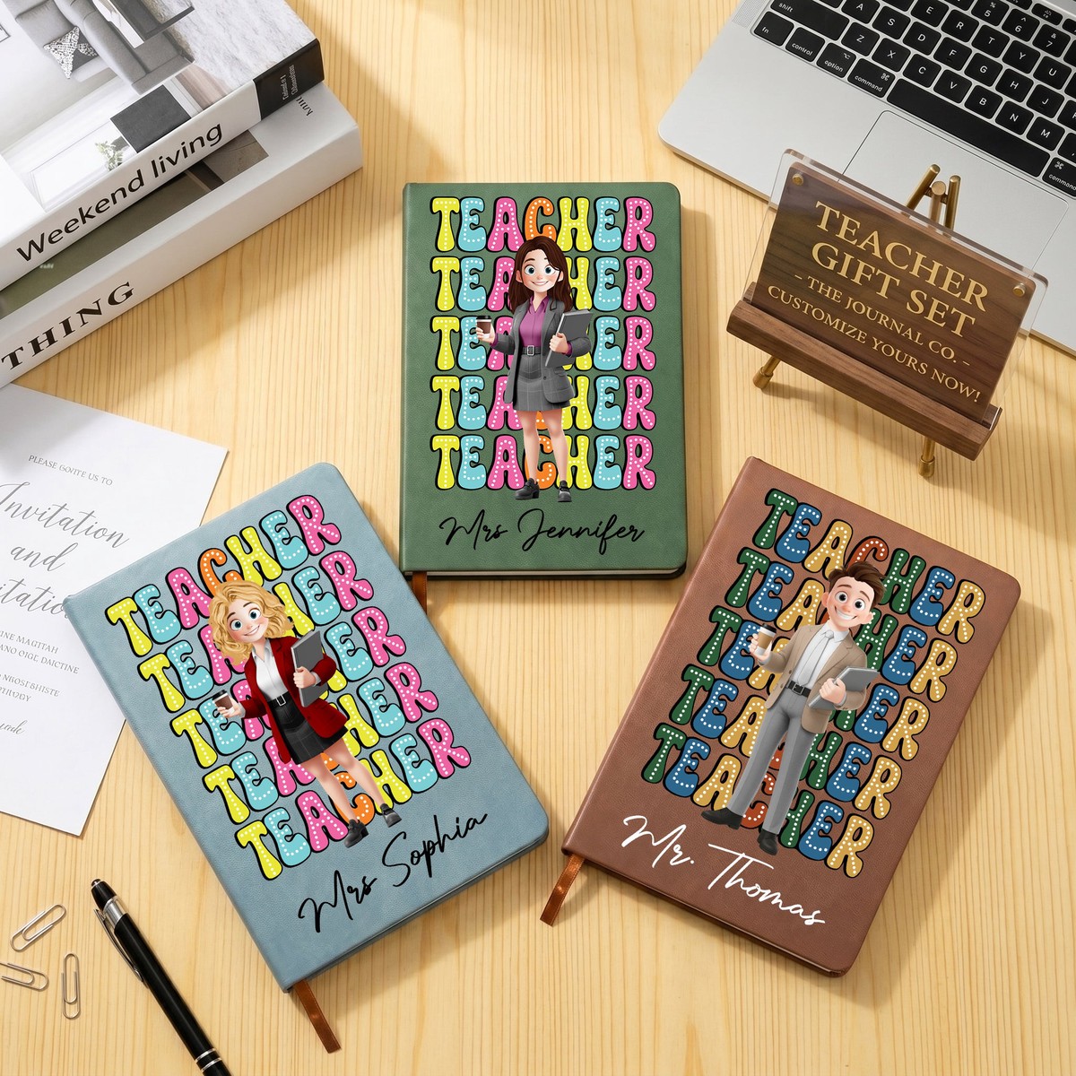 new-arrival-teacher-cartoon-version-personalized-journal