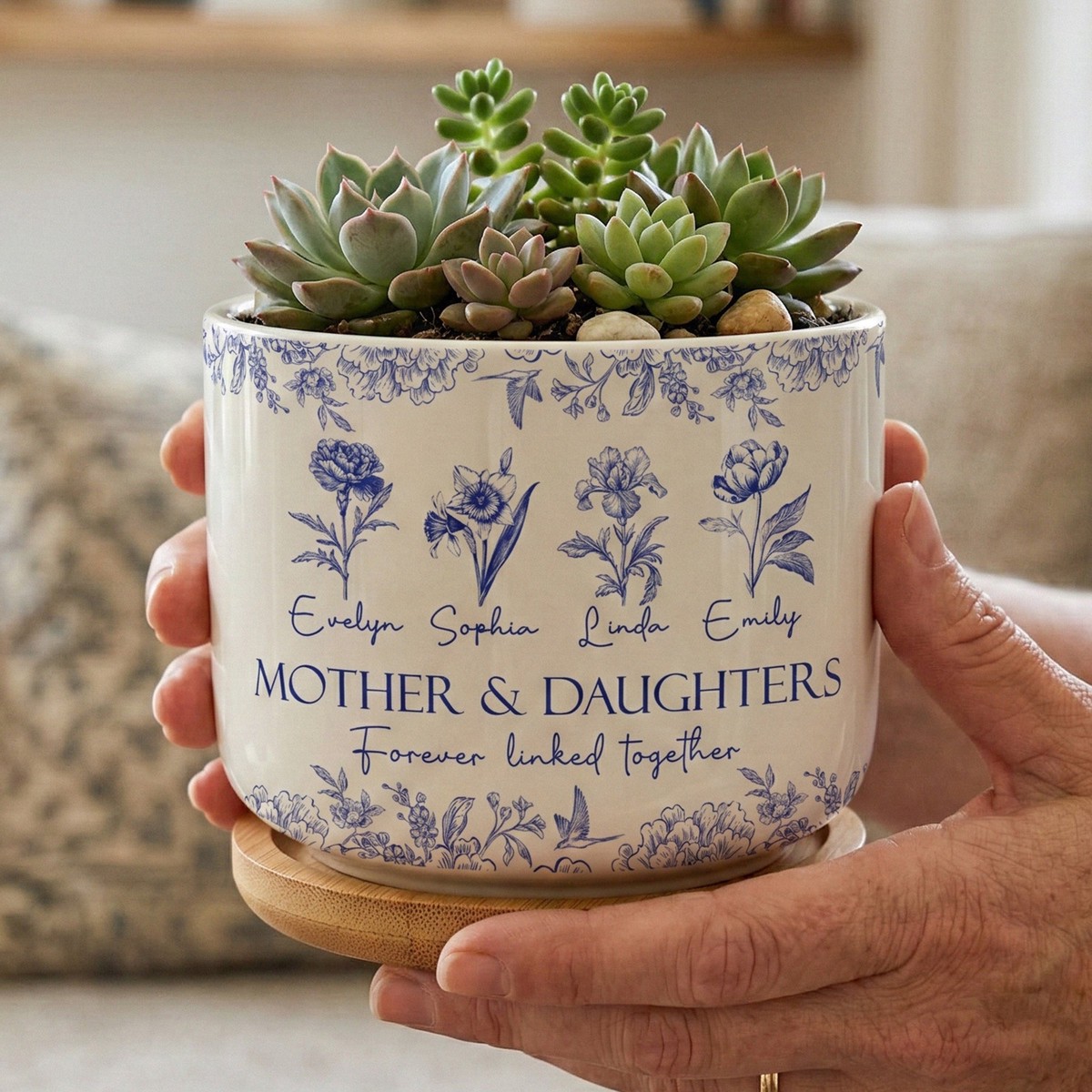 mother-daughters-forever-linked-together-birth-flower-personalized-ceramic-plant-pot