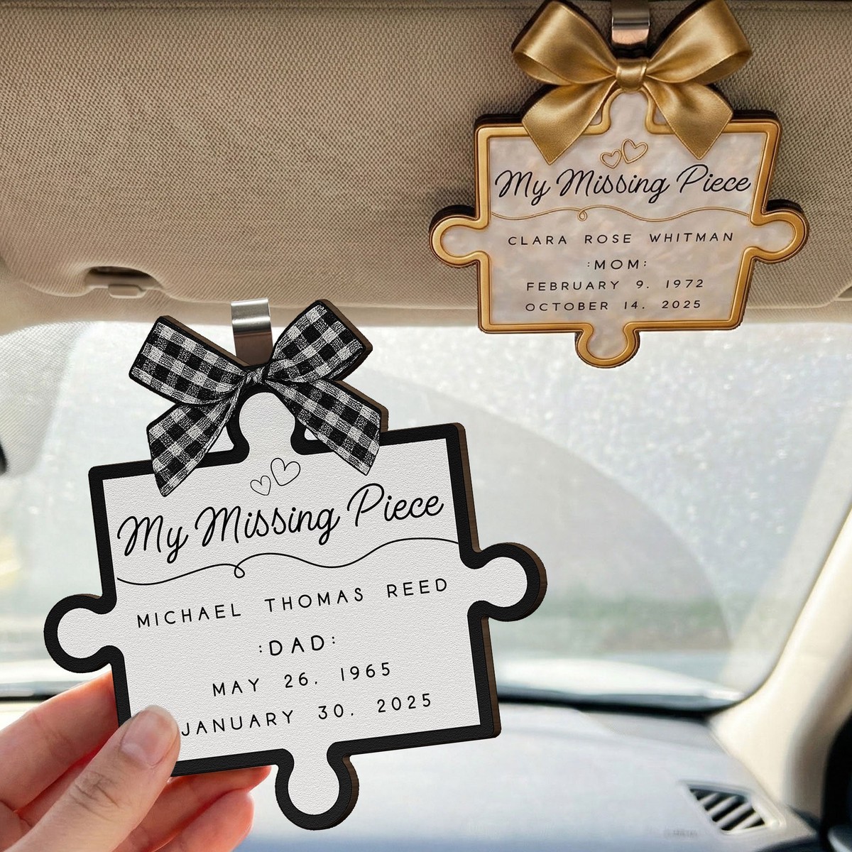 my-missing-piece-personalized-wooden-car-visor-clip