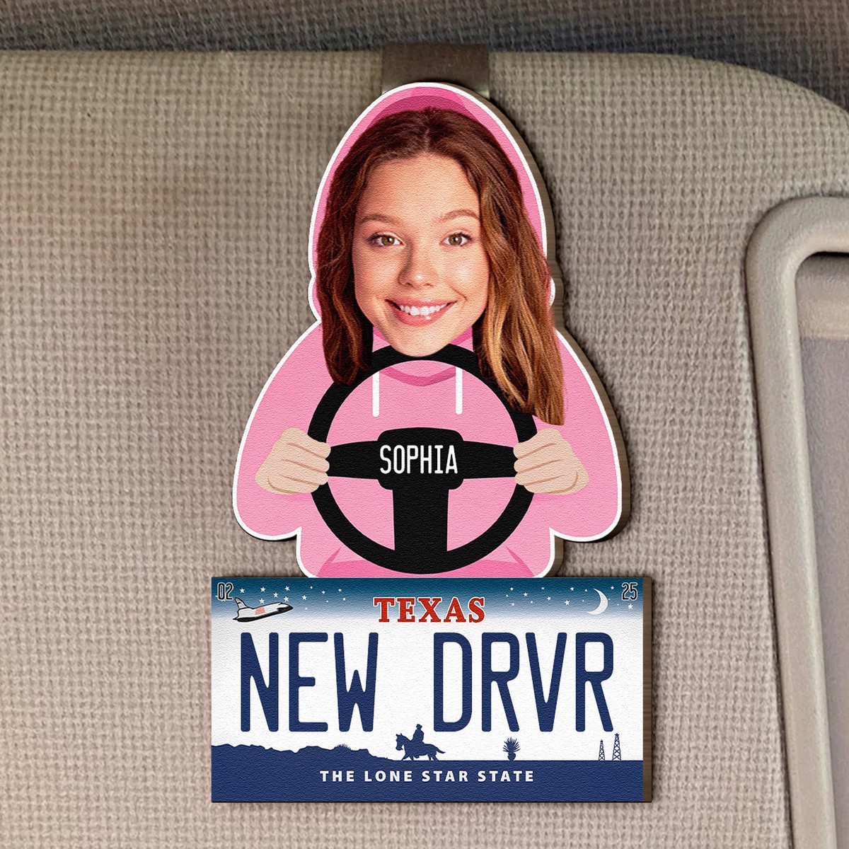 new-driver-personalized-wooden-photo-car-visor-clip