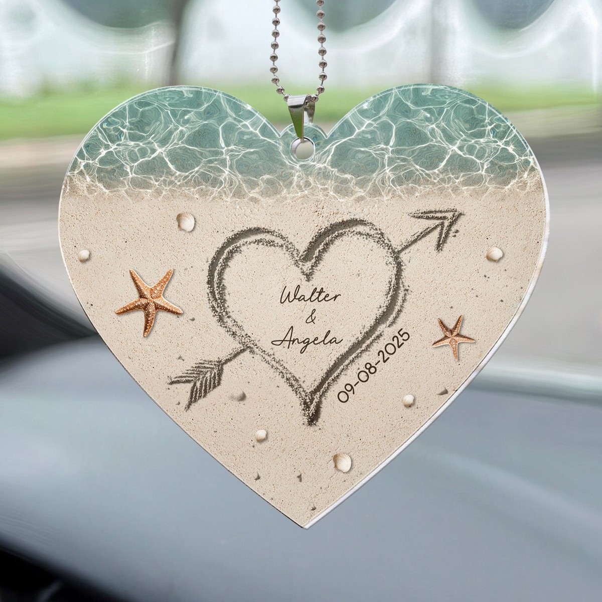 sand-heart-custom-name-personalized-rear-view-mirror-accessory