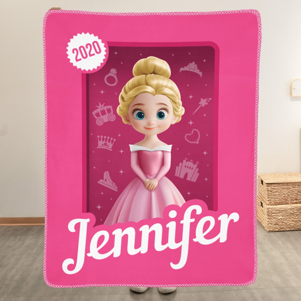 princess-toy-box-gift-for-daughter-personalized-blanket