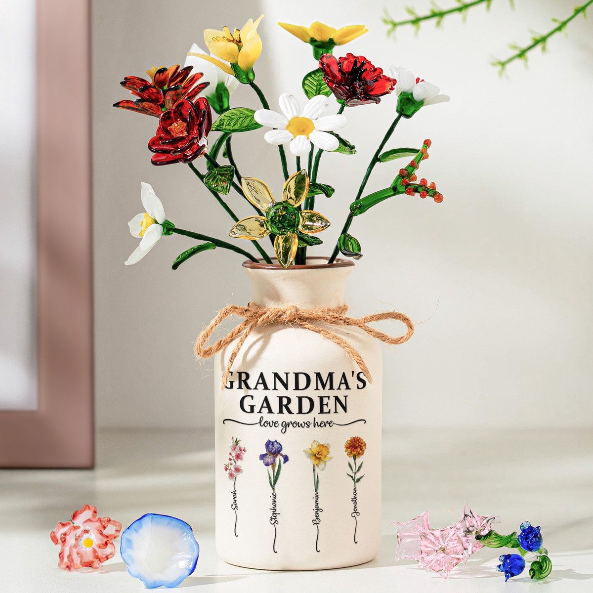 grandma-s-garden-personalized-ceramic-vase-vase-only-flowers-excluded