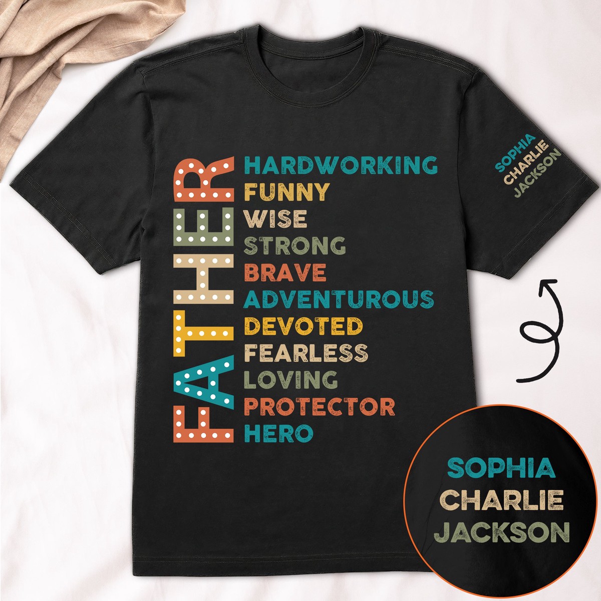 awesome-father-personalized-shirt