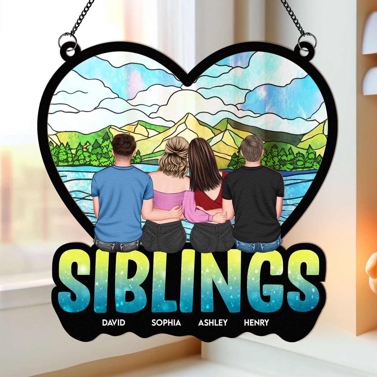 siblings-forever-personalized-window-hanging-suncatcher-ornament