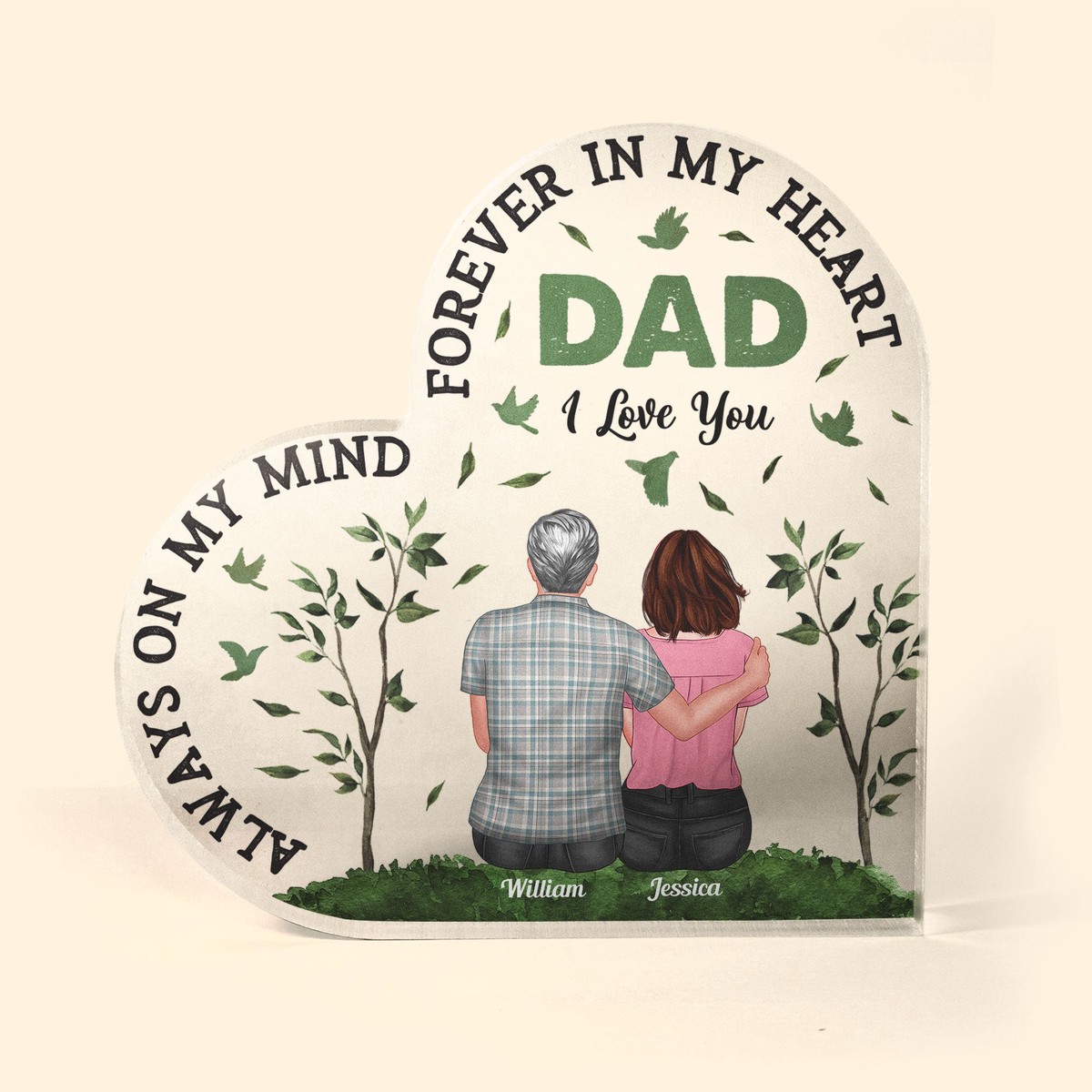 my-dad-forever-in-my-heart-personalized-heart-shaped-acrylic-plaque