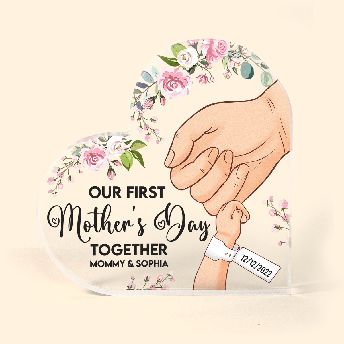 our-first-mother-s-day-together-personalized-heart-shaped-acrylic-plaque