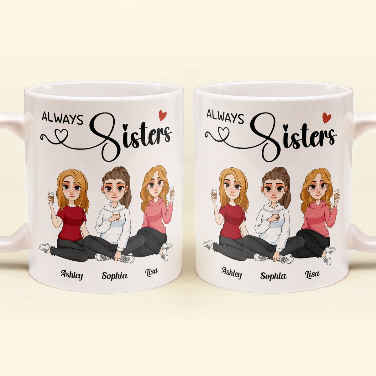 always-sisters-personalized-mug