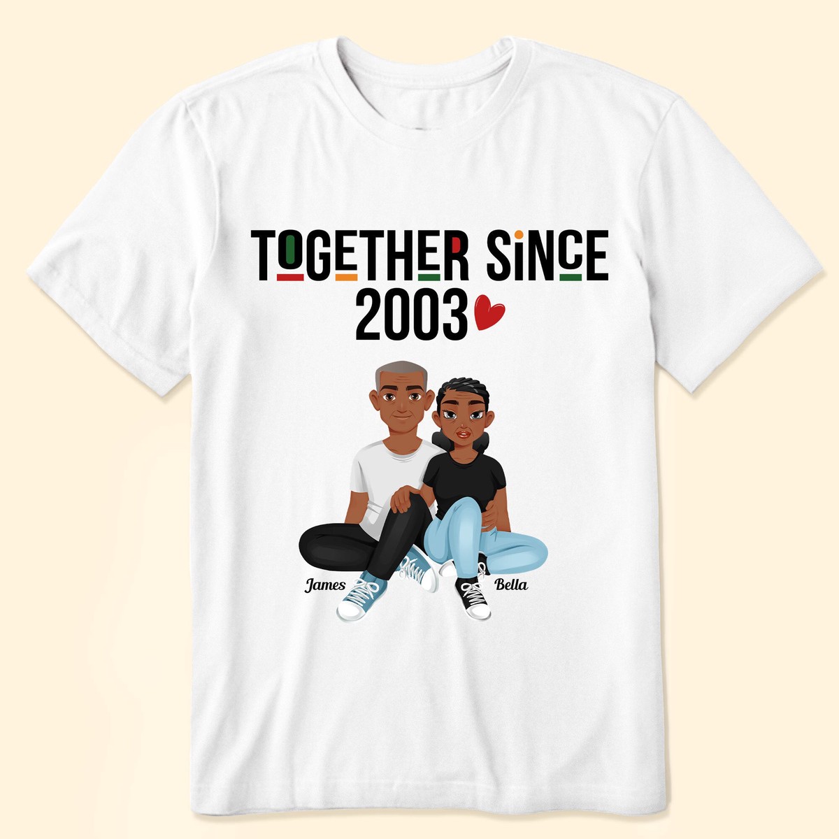 together-since-new-version-personalized-shirts