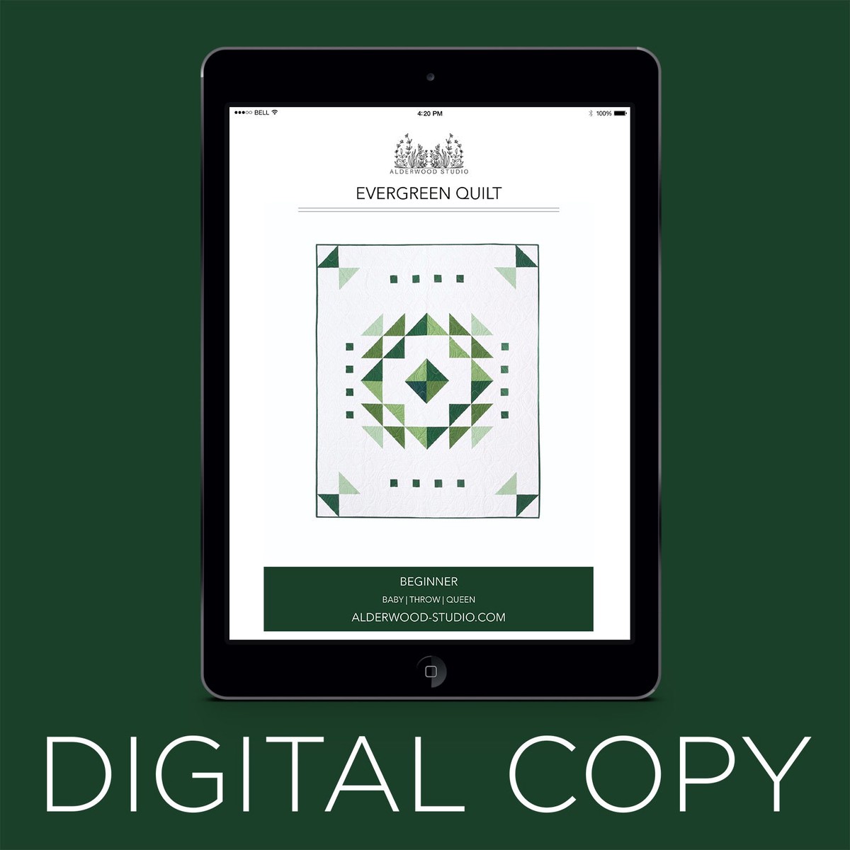 digital-download-evergreen-quilt-pattern