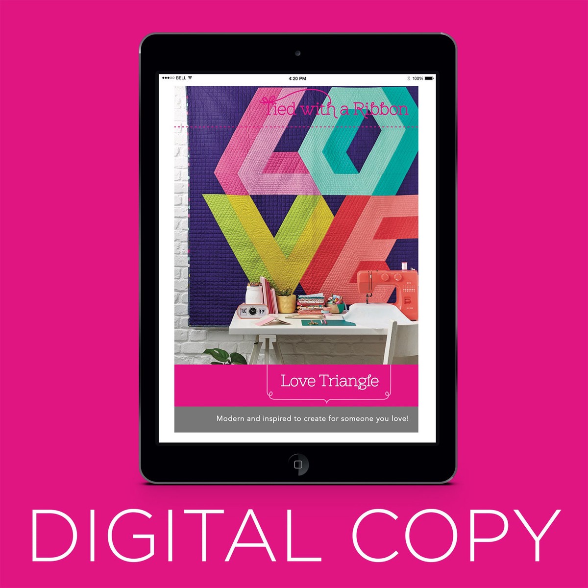 digital-download-love-triangle-quilt-pattern