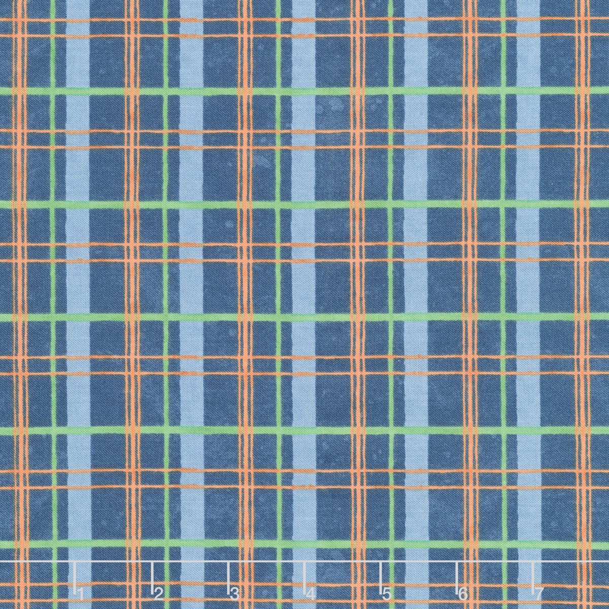gnome-kin-patch-plaid-navy-yardage