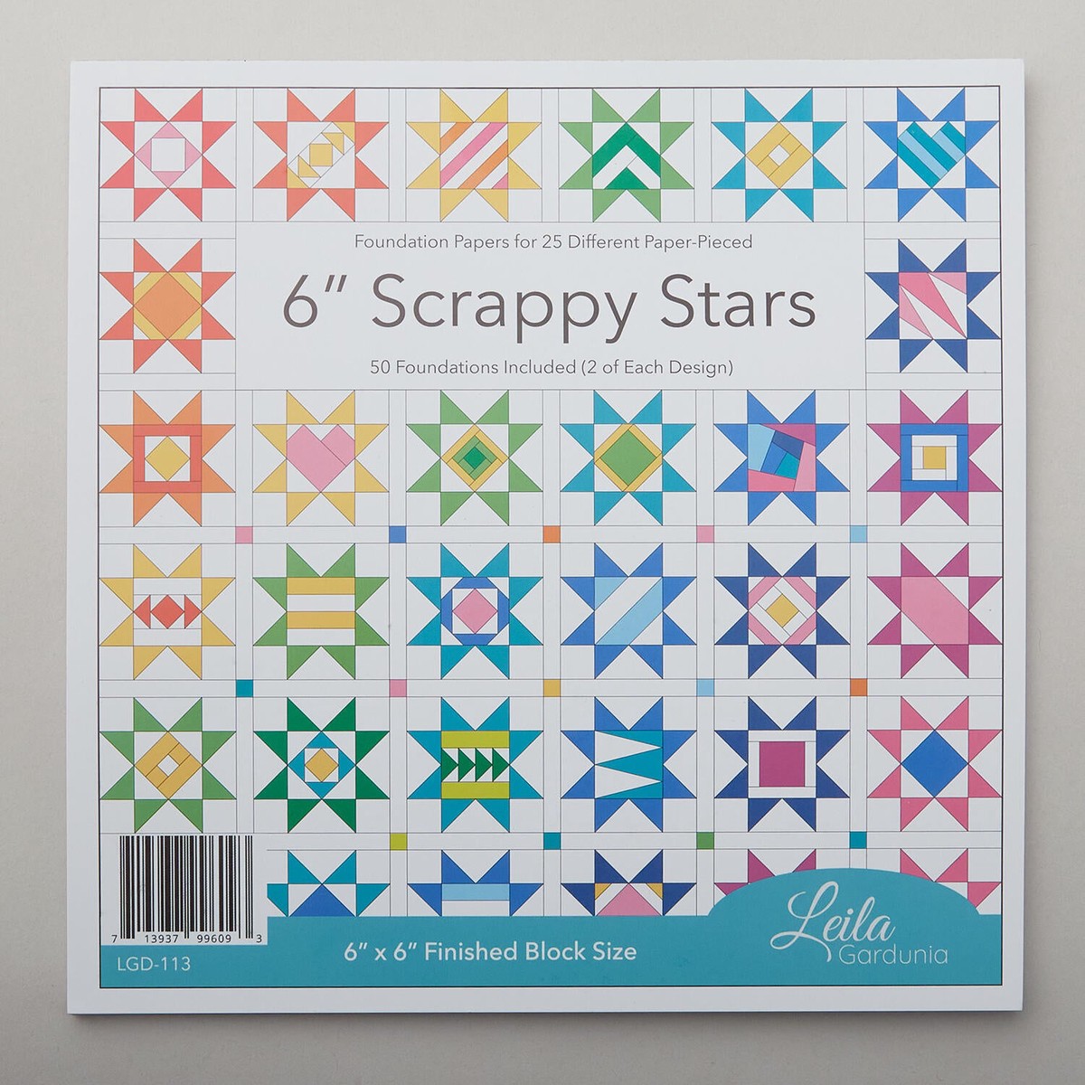 6-scrappy-stars-foundation-paper-piecing-pad
