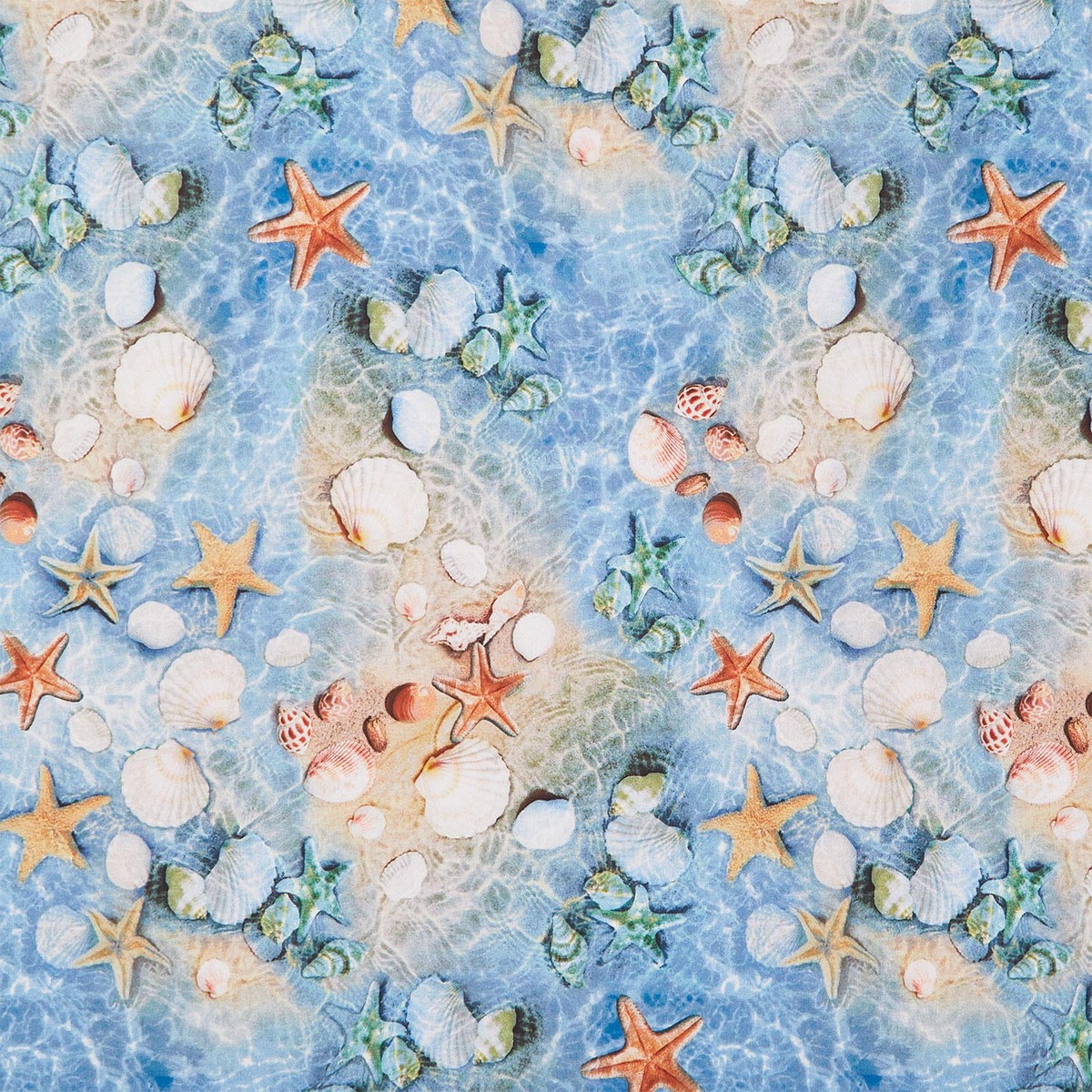 waters-edge-shells-starfish-blue-yardage