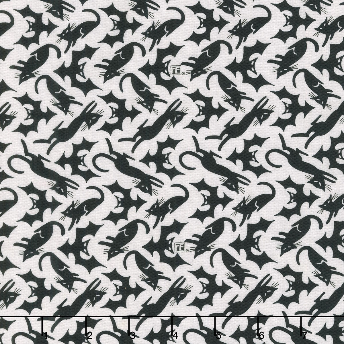 spooky-cute-halloween-cat-scatter-white-yardage