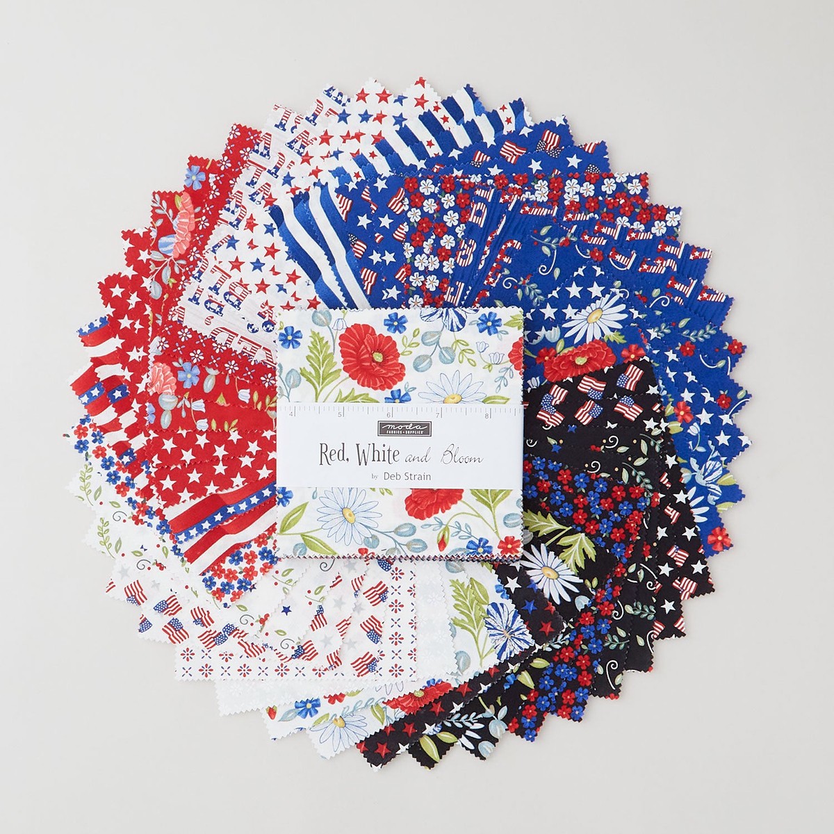 red-white-bloom-charm-pack